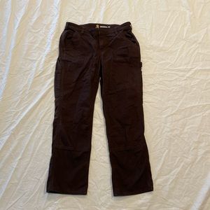Carhartt original fit brown cargo pants